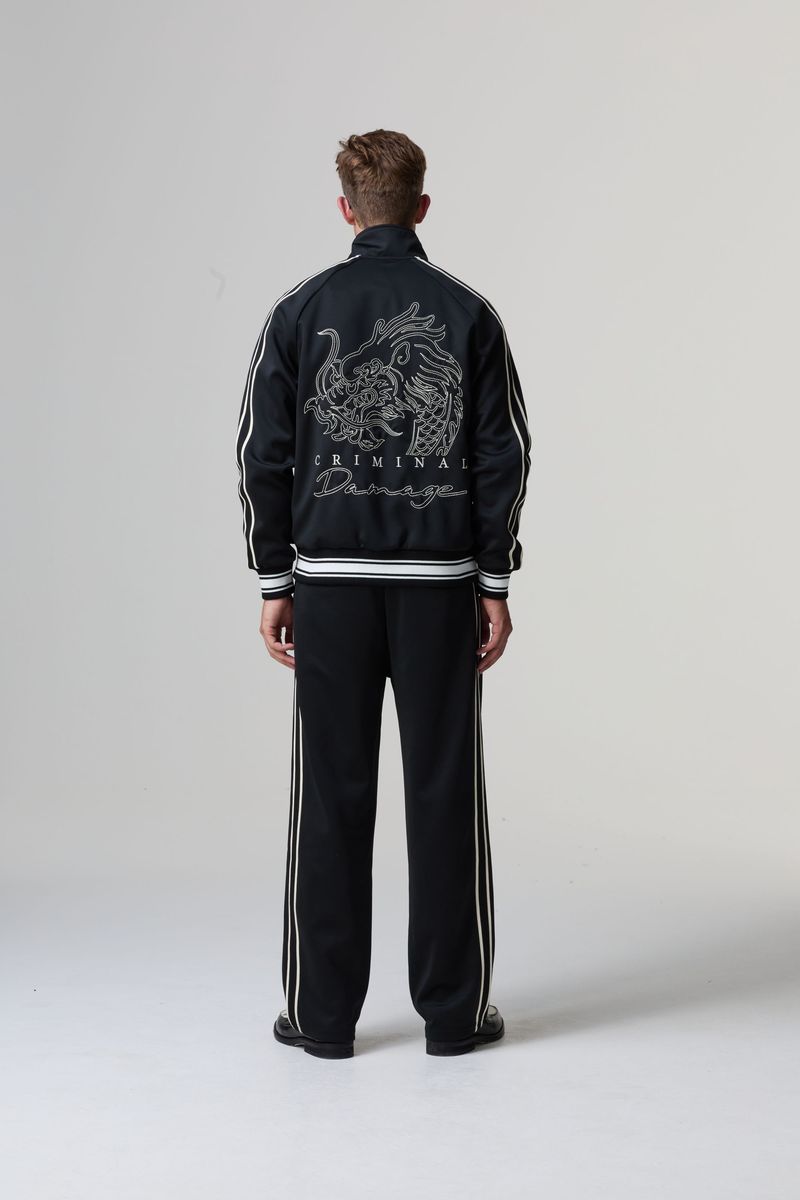 Criminal Damage Dragon Embroidered Pant