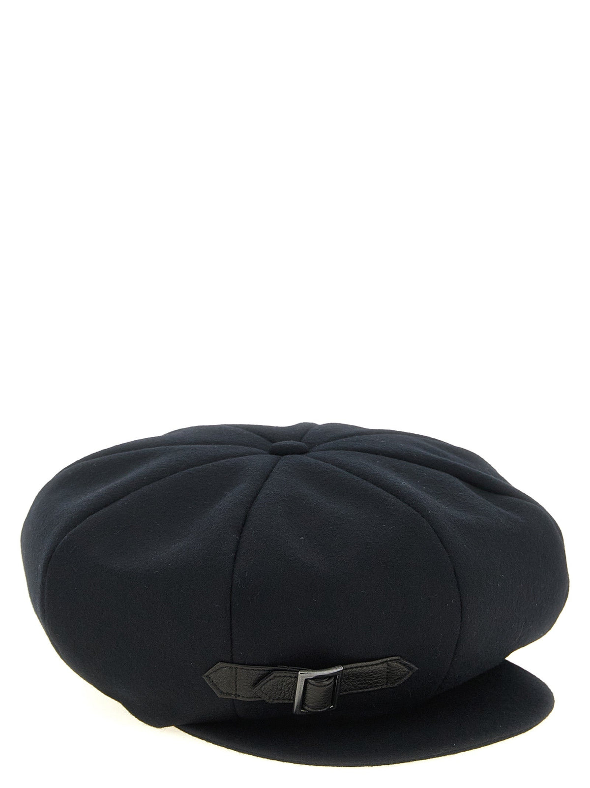 Yohji Yamamoto Black Polyamide Baseball Cap
