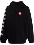Raf Simons oversized patch-embellished hoodie