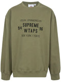 Supreme x WTAPS crew-neck sweatshirt