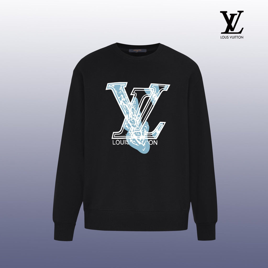 Designer Graphic Print Crewneck Sweatshirt
