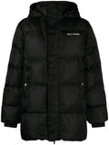 Daily Paper logo-print hooded puffer jacket
