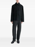 LEMAIRE patch-pocket buttoned shirt jacket