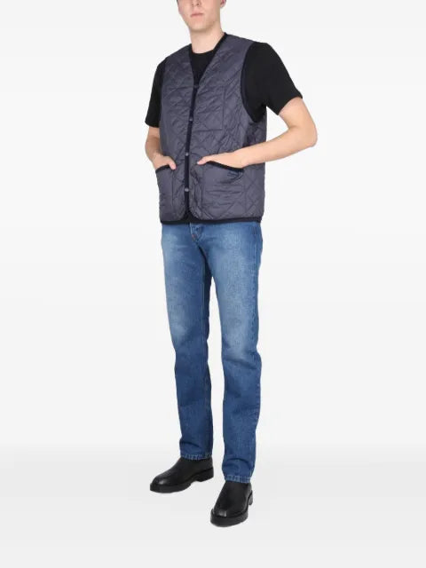 Lavenham quilted-pattern waistcoat