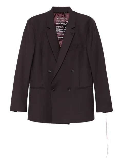 Patrizia Pepe double-breasted wool blazer