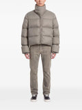 Rick Owens quilted funnel-neck jacket