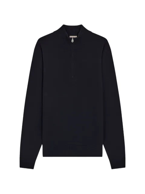 FURSAC quarter-zip wool sweater