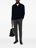 Lisa Yang quarter-zip cashmere sweater