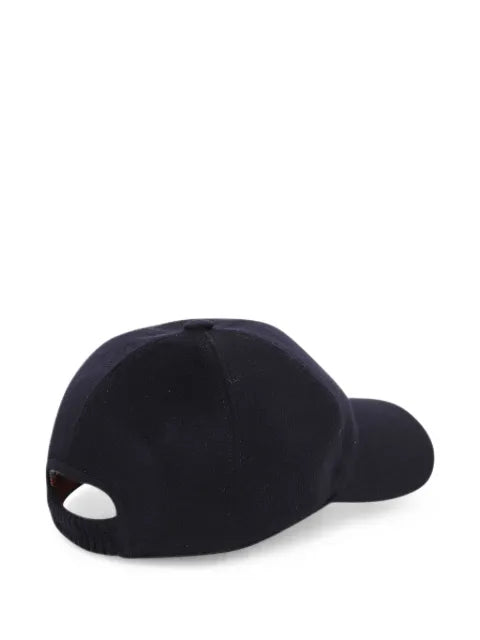 Zegna dark-blue Oasi cashmere baseball cap