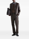 Prada reversible nappa leather bomber jacket