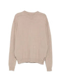 Rick Owens round-neck ribbed-knit sweater
