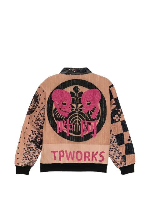 TP WORKS  all-over graphic-print shirt jacket
