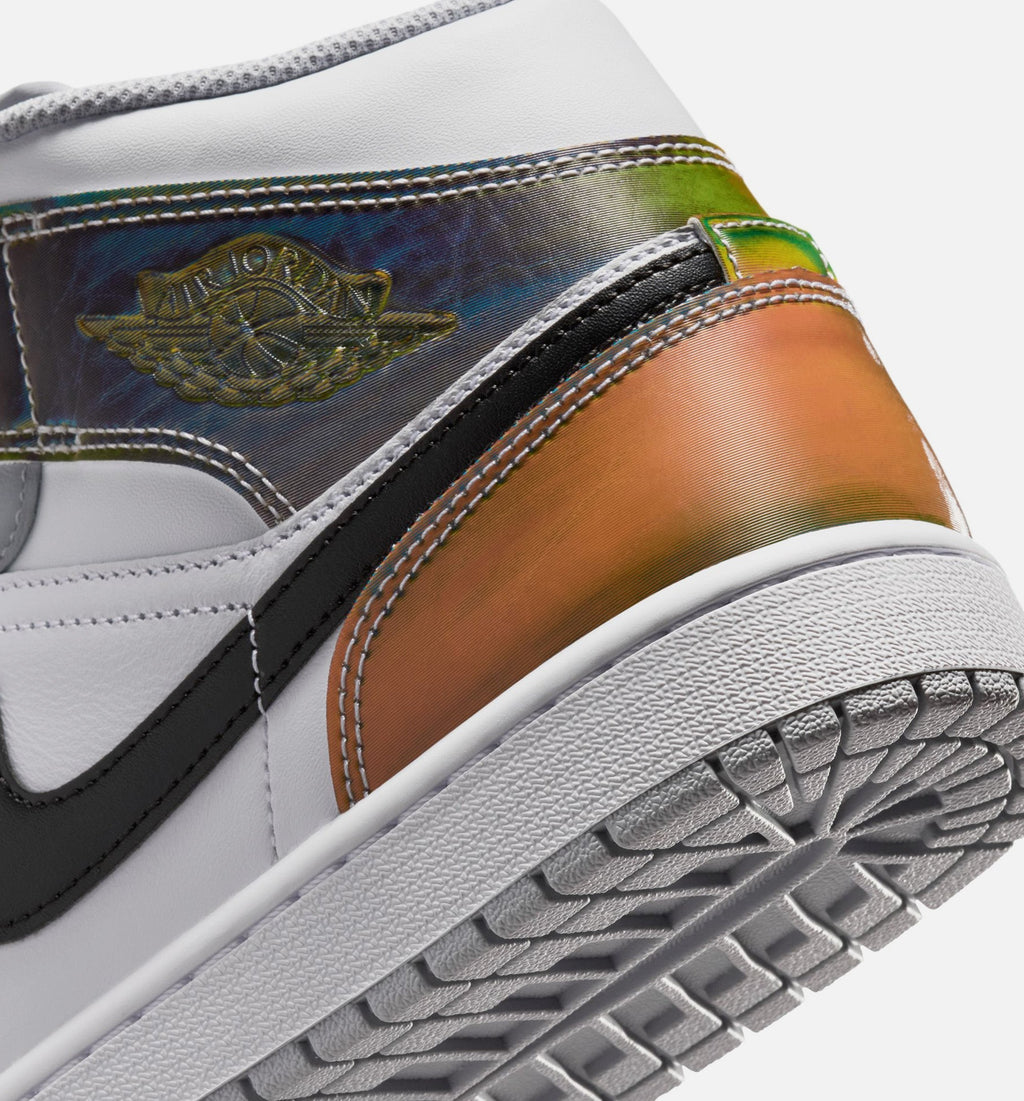 Air Jordan 1 Mid SE | Men's Lifestyle Shoe | Black/White/Wolf Grey