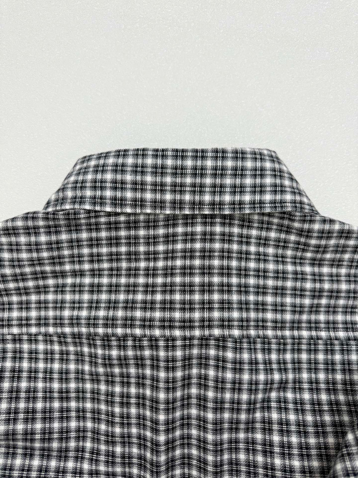 Acne Studios Oversized Long‑Sleeve Check Button‑Down Shirt