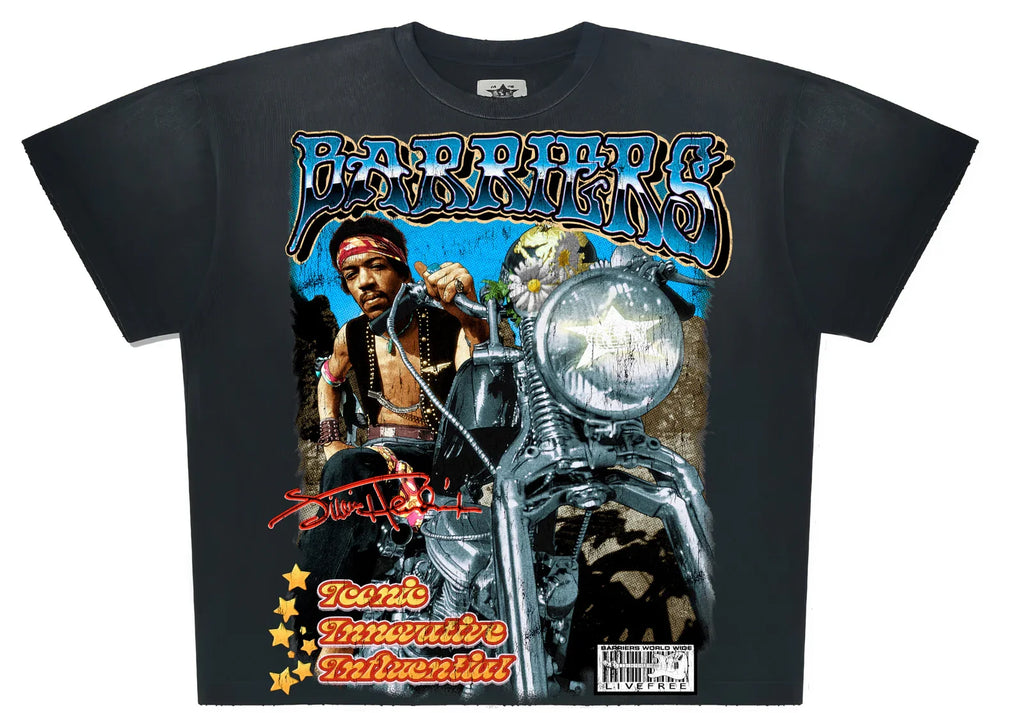 Barriers x Jimi Hendrix Buster Tee