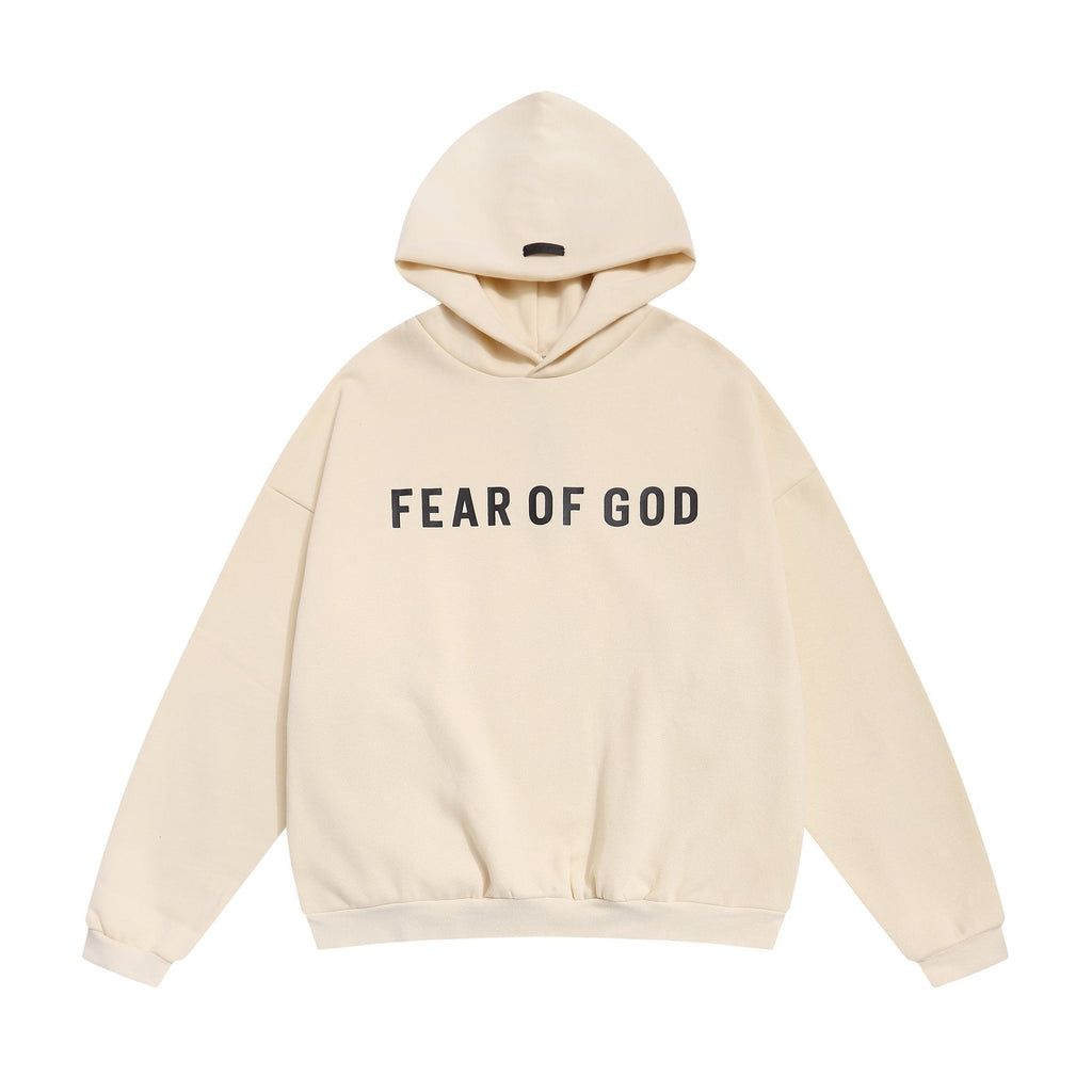 Fear of God Contrast Wordmark Pullover Hoodie