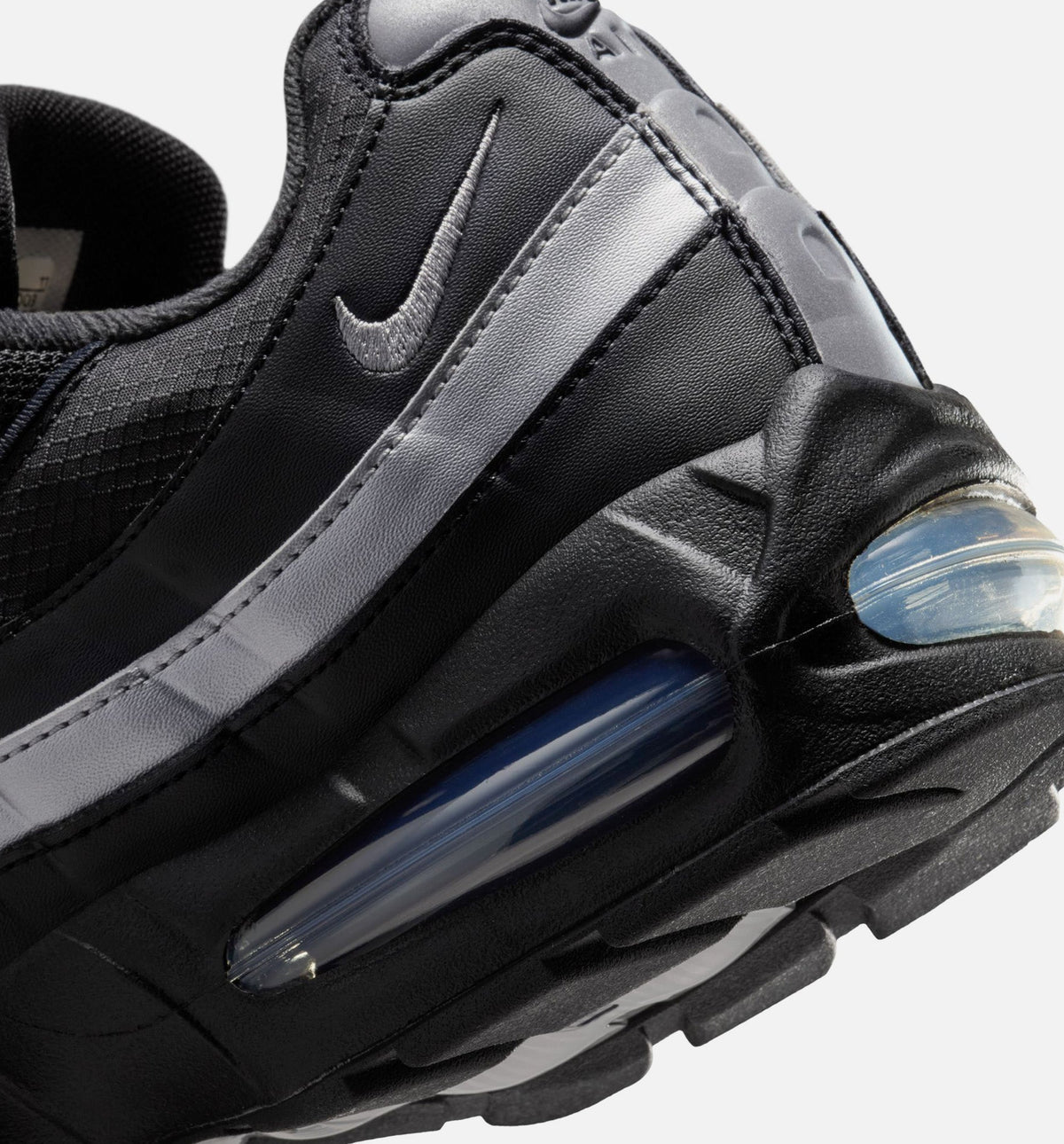 Nike Air Max 95 Big Bubble OG Men's Shoes - Black/White/Silver