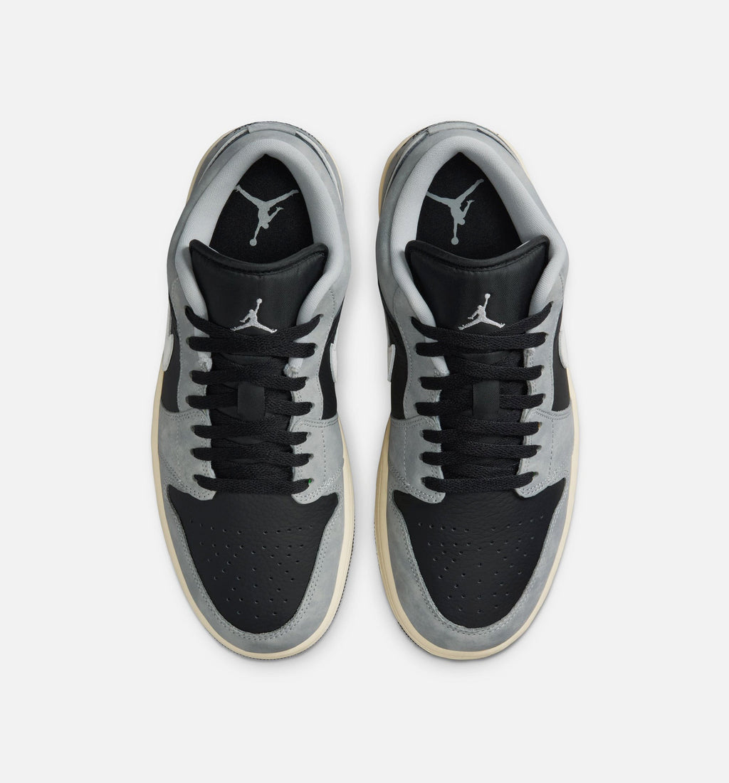Air Jordan 1 Low SE Men's Lifestyle Shoes - Light Smoke Grey White Off Noir